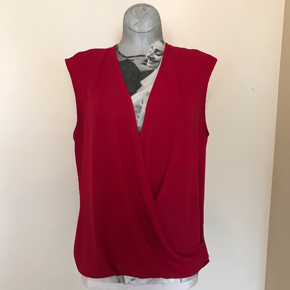 Surplice Front Blouse